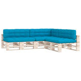 Vidaxl Bank Cushions Pallet 7 St Blue