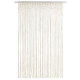 Vidaxl Vorhang Macramé 140x240 cm Baumwolle