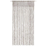 Vidaxl Vorhang Macramé 140x240 cm Baumwolltaupe