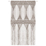Vidaxl Vorhang Macramé 140x240 cm Baumwolltaupe