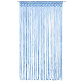 Vidaxl Curtain Macramé 140x240 cm Cotton Blue