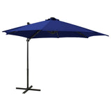 Vidaxl pływający parasol z błękitnym błękitem 300 cm 300 cm