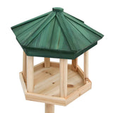 Vidaxl -Vogelfutter stehend 33x110 cm Festkieferholz