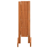 Vidaxl Garden Slat Work 120x60 cm Solid furuoransje