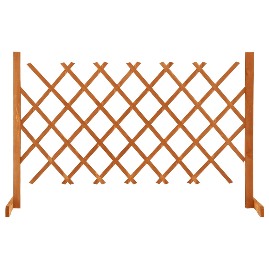 Vidaxl Garden Slat Travail 120x90 cm Pine solide orange