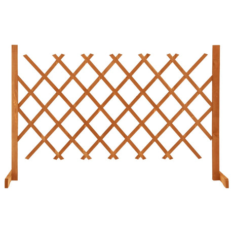 Vidaxl Garden Slat Arbeit 120x90 cm Festkiefer Orange