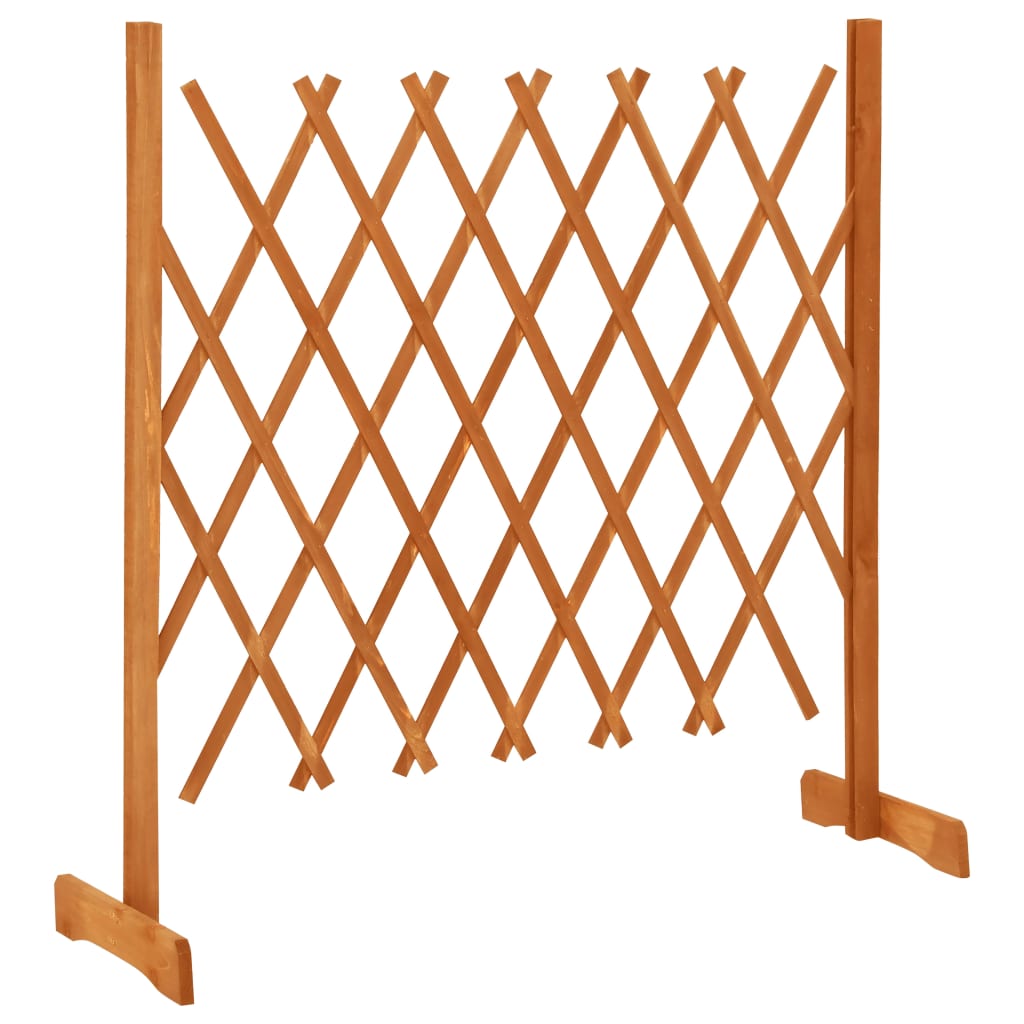 Vidaxl Garden Slat Travail 120x90 cm Pine solide orange