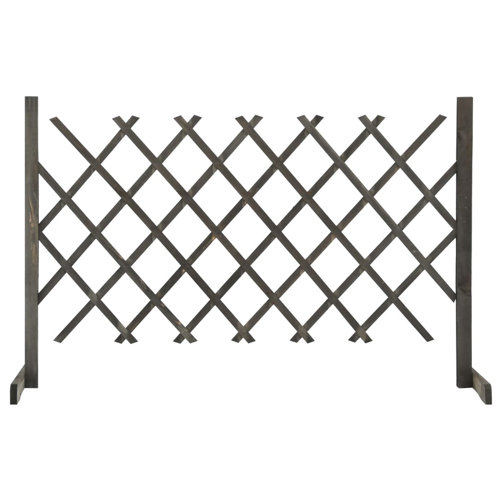Vidaxl Garden Slat Arbeit 120 x 90 cm Festkiefergrau