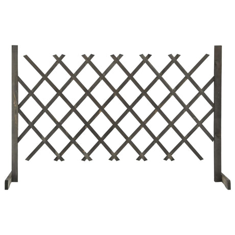 Vidaxl Garden Slat Arbeit 120 x 90 cm Festkiefergrau