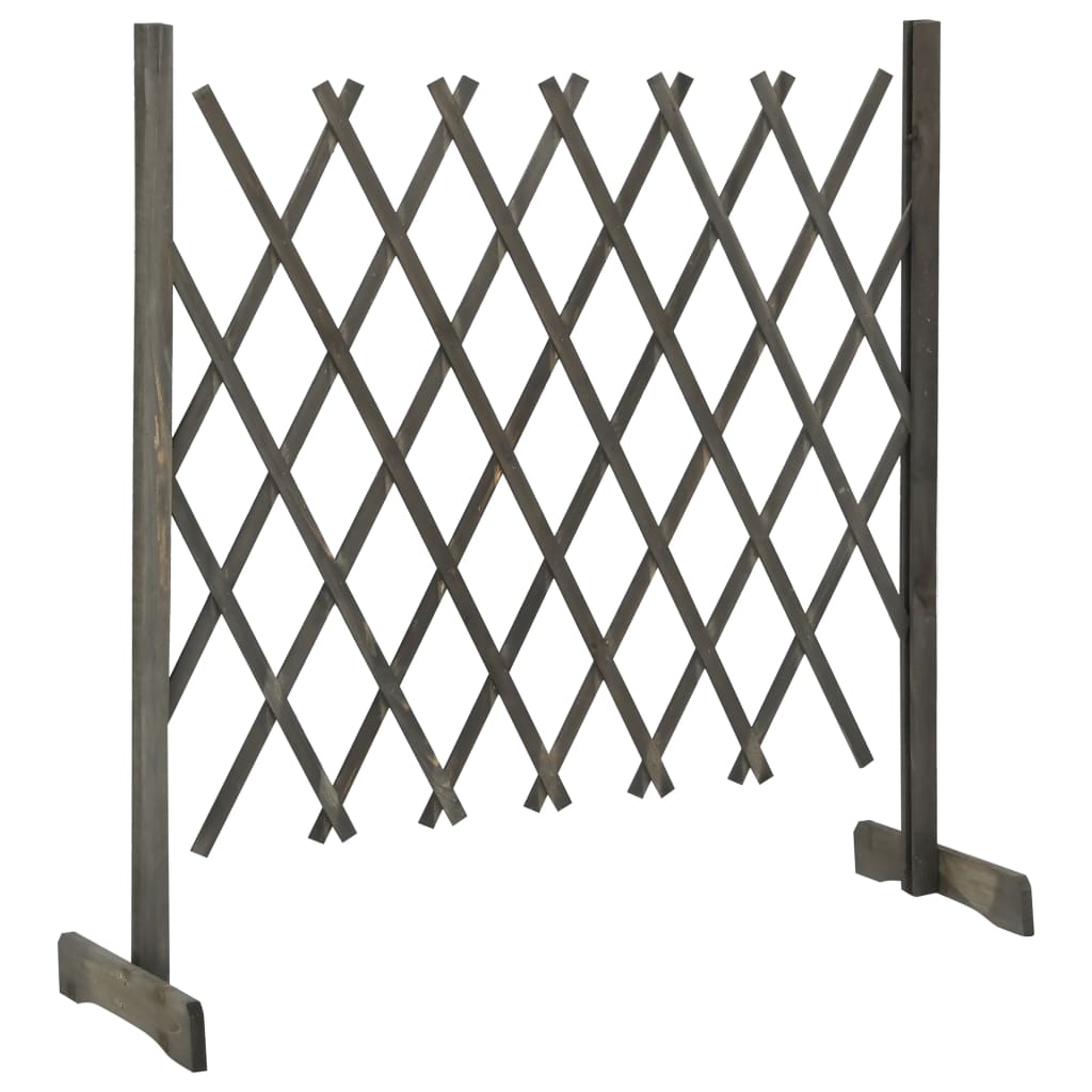 Vidaxl Garden Slat Arbeit 120 x 90 cm Festkiefergrau