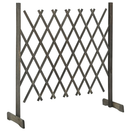 Vidaxl Garden Slat Arbeit 120 x 90 cm Festkiefergrau