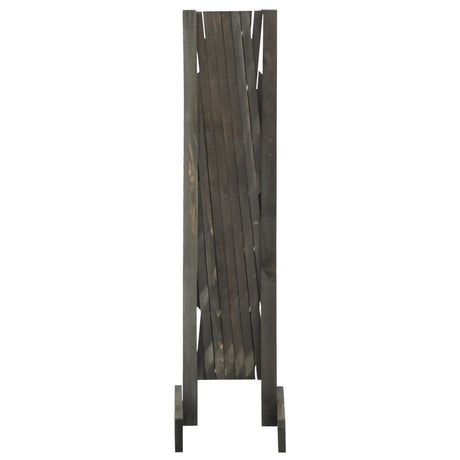 Vidaxl Garden Slat Arbeit 120 x 90 cm Festkiefergrau