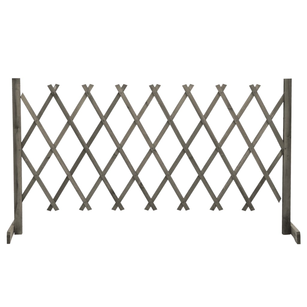 Vidaxl Garden Slat Arbeit 150 x 80 cm Festkiefergrau
