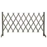 Vidaxl Garden Slat Arbeit 150 x 80 cm Festkiefergrau