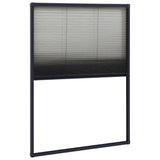 VidaXL Window Plissé 80x120 cm aluminum anthracite -colored