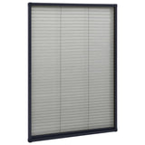 Vidaxl Window Plissé 80x120 cm aluminium Antracit -farvet