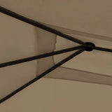 Vidaxl -Arbor 160 g m² 3x4x2,6 M Taupe