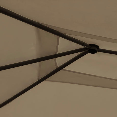 Vidaxl -Arbor 160 g m² 3x4x2,6 M Taupe