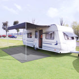 Tappeto tenda Vidaxl 250x400 cm grigio chiaro