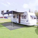 Tappeto tenda Vidaxl 250x500 cm grigio chiaro