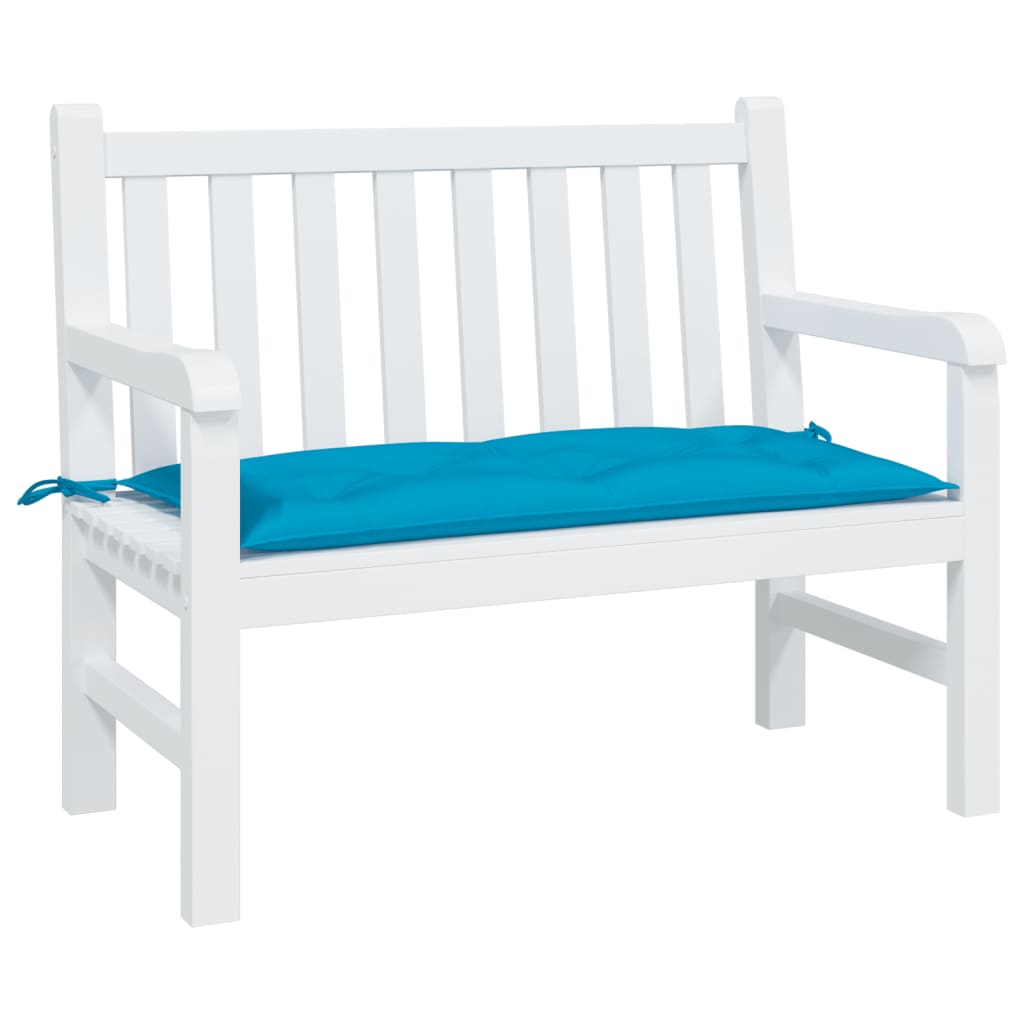 Vidaxl Garden Bench polštář 100x50x7 cm oxford tkanina světle modrá