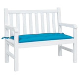 Vidaxl Garden Bench polštář 100x50x7 cm oxford tkanina světle modrá