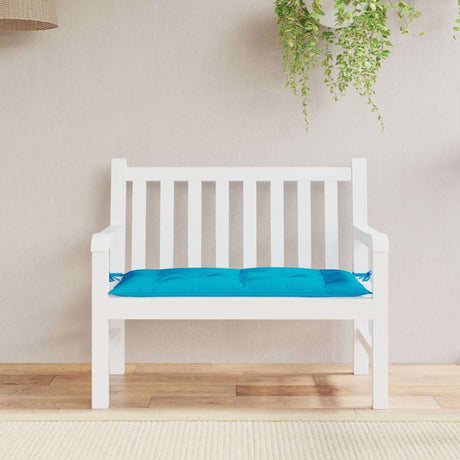 Vidaxl Gartenbank Kissen 100x50x7 cm Oxford Stoff hellblau
