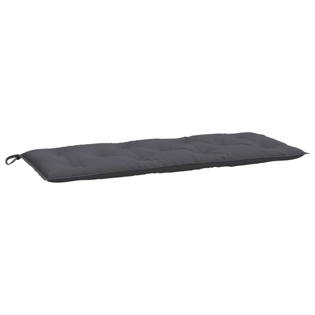 VIDAXL Garden Bench Blaža 120x50x7 cm Oxford tkanina antracit -barva