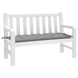 Vidaxl Garden Bench polštář 120x50x7 cm Oxfordská látka šedá