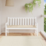 Vidaxl Gartenbank Kissen 150x50x7 cm Oxford Stoff Beige