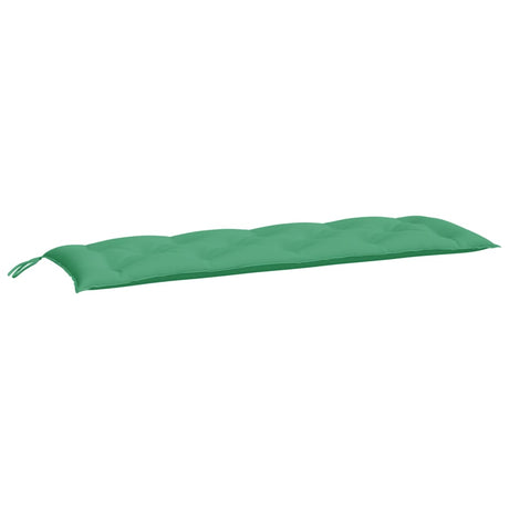 Vidaxl Garden Bench Kissen 150x50x7 cm Oxford Stoff grün
