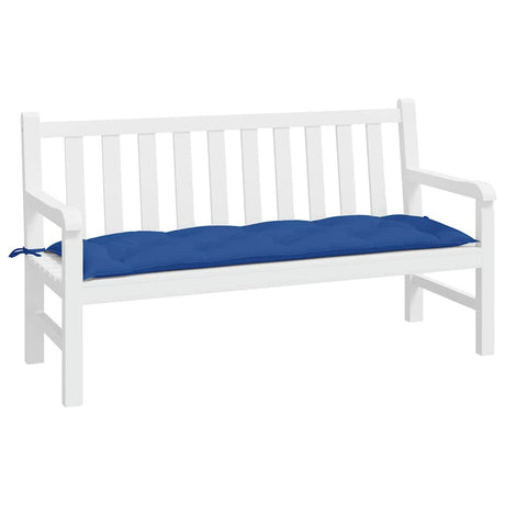 Vidaxl Garden Bench Kissen 150x50x7 cm Oxford Stoff Blau