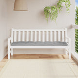 Vidaxl Garden Bench polštář 180x50x7 cm Oxfordská látka šedá