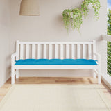 Vidaxl Gartenbank Kissen 180x50x7 cm Oxford Stoff hellblau