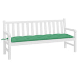 Vidaxl Garden Bench polštář 180x50x7 cm oxford tkanina zelená