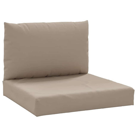 Vidaxl Palettenkissen 2 St. Oxford Stofftaupe
