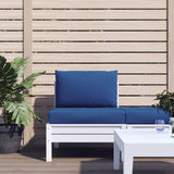 Vidaxl Palettenkissen 2 St. Oxford Stoff blau