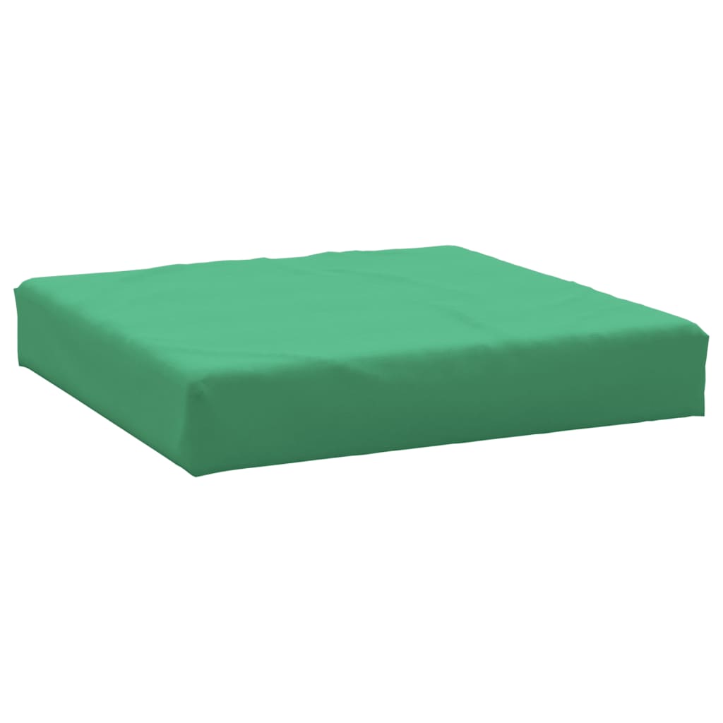 Coussin de palette vidaxl oxford tissu vert