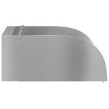 Vidaxl Wasserfall mit LEDs 30x34x14 cm Edelstahl 304