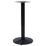 Vidaxl bistrotafelpoot ø43x72 cm gietijzer zwart