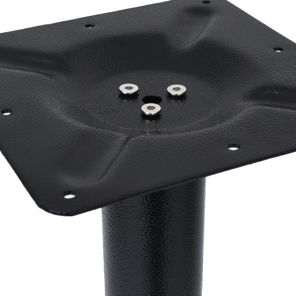 Vidaxl bistrotafelpoot ø43x107 cm gietijzer zwart