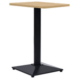 Vidaxl bistrotafelpoot 41x41x72 cm gietijzer zwart