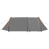 Vidaxl Tent 4-Persona Gris y Orange