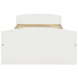 Vidaxl bedframe met 2 lades massief grenenhout wit 90x200 cm