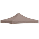 Vidaxl -Party -Zeltdach 270 g m² 3x3 m Taupe