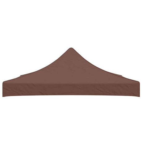 Vidaxl -Party -Zeltdach 270 g m² 3x3 m braun