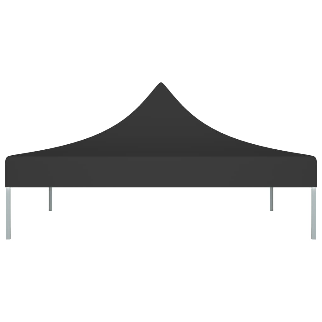 Vidaxl Party Tent Dach 270 g m² 3x3 m Black