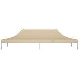 Tetto della tenda da festa Vidaxl 270 g m² 6x3 m beige