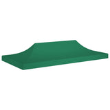 Tetto della tenda da festa vidaxl 270 g m² 6x3 m verde