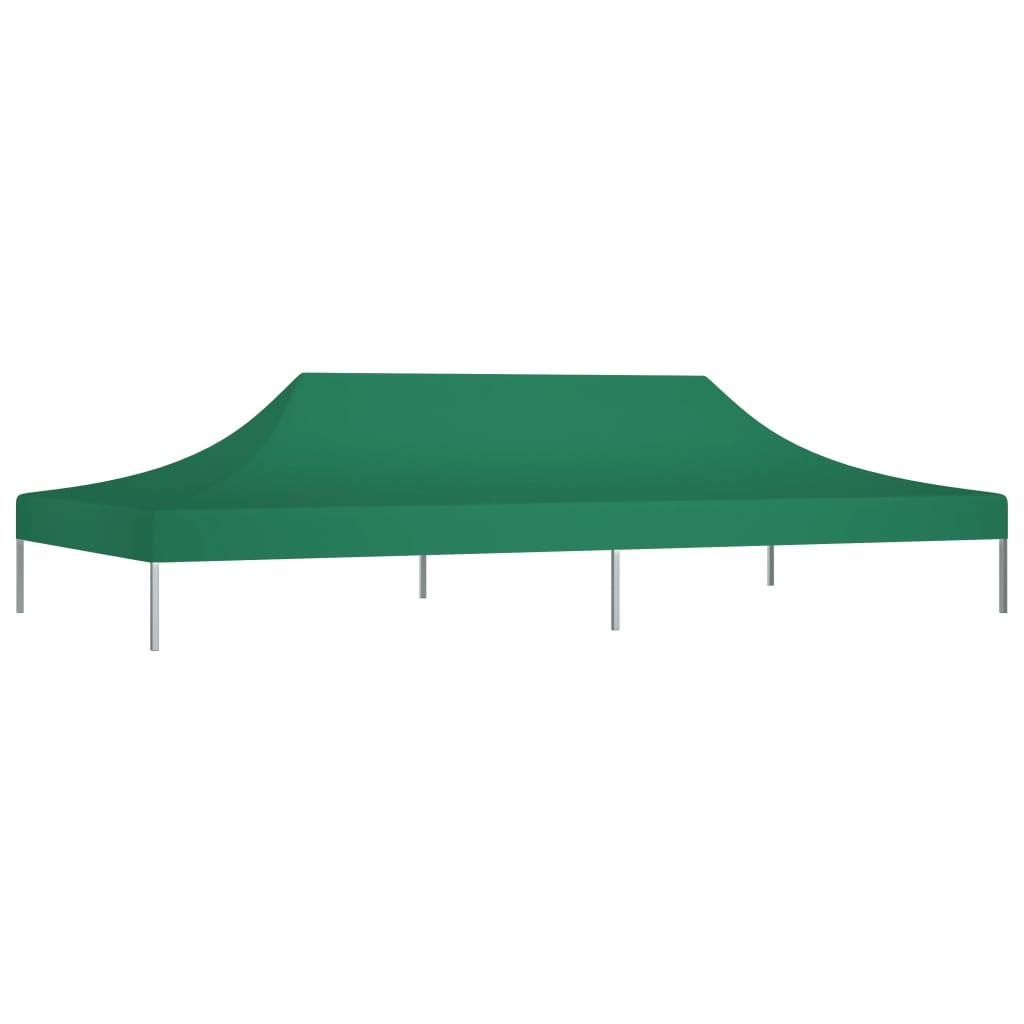 Tetto della tenda da festa vidaxl 270 g m² 6x3 m verde